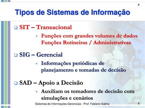 Ppt Sistemas De Informa Es Gerenciais Powerpoint Presentation Free