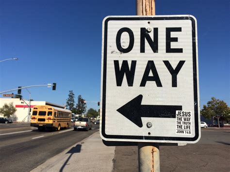 One Way Street Sign Free Stock Photo - Public Domain Pictures