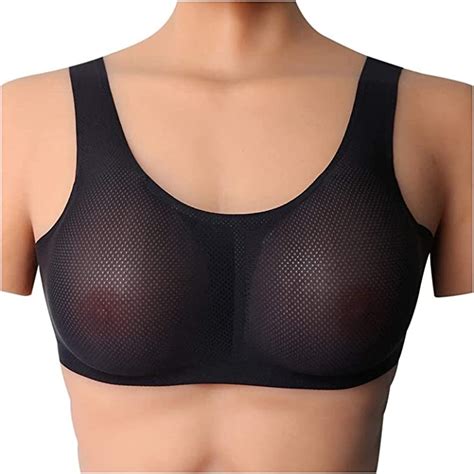 Seins réalistes Faux sein en silicone avec soutien gorge de poche pour