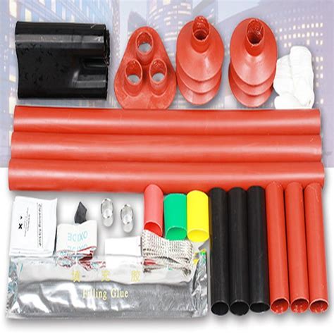 11kv Medium Voltage Heat Shrinkable Termination Kit Cable Accessories