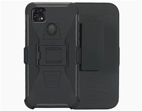 Funda Uso Rudo Con Clip Zte Blade V Smart Cristal Templado Mercado