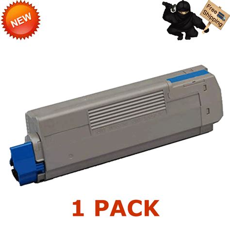 Cyan Toner Cartridge Compatible For Okidata Oki C612dn C612n 46507503