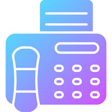 Fax Generic Flat Gradient icon