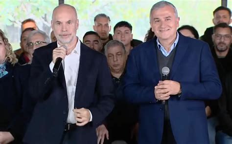 Larreta presentó a Morales como su vice Es un tipo de acción