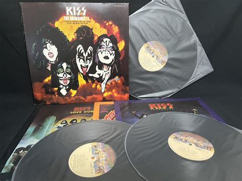 Kiss The Originals Ii Vip Vinyl Japan Lp Obi Discs Ex Ex Ebay