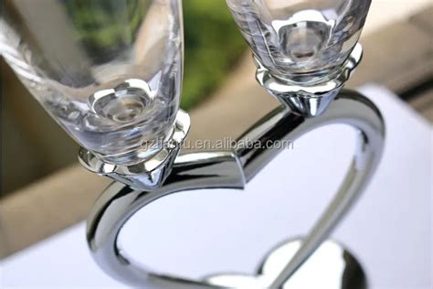 Heart Shape Crystal Champagne Flutes Wedding Toasting Drinking Wine Glasses Buy Champagne