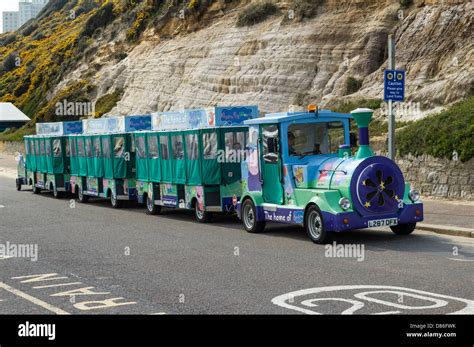 Boscombe Bournemouth Land Train Sometimes Called Noddy Train Stock