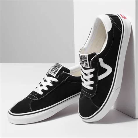 Suede Vans Sport Black White Skate Shoes Ph Manila S