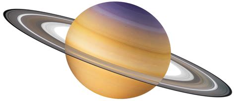 Saturn Planetary Rings And Gas Giant Features Free Clipart PNG All