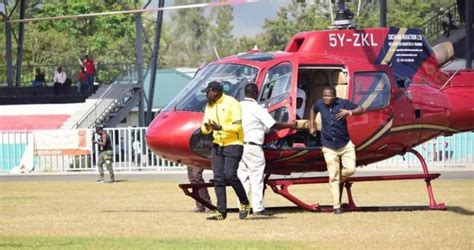 Governor Sakaja Fiercely Defends Self Over Chopper Use Why Are You