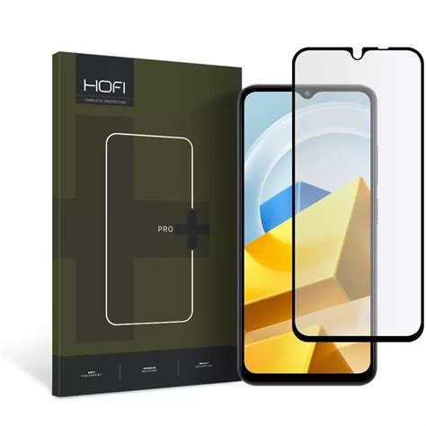 Szk O Hartowane Hofi Glass Pro Do Xiaomi Poco M Black Kom Pl