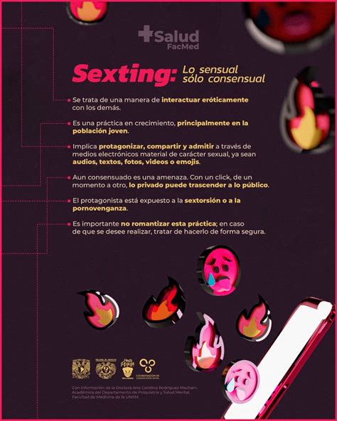 FacultadMedicinaUNAM On Twitter Alguna Vez Has Practicado Sexting