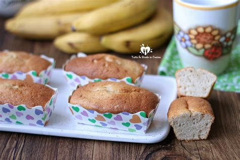 Mini Plumcake Alla Banana Anche Bimby Tutto Fa Brodo In Cucina