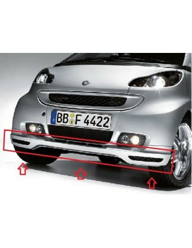 Smart Fortwo 451 BRABUS Xclusive Frontspoiler