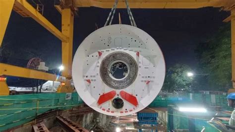 Third Tunnel Boring Machine Lowered At Panagal Park