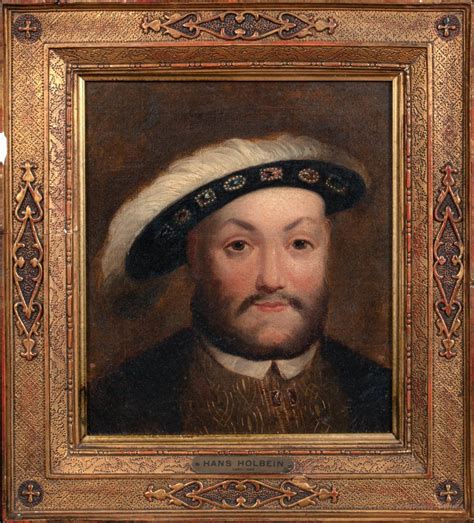 Portrait Of King Henry Viii 1491 1547 16th Century School Of Hans Holbein For Sale At 1stdibs