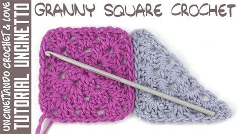 Mattonella Granny Square Classica Tutorial Uncinetto Sub Eng Y Esp