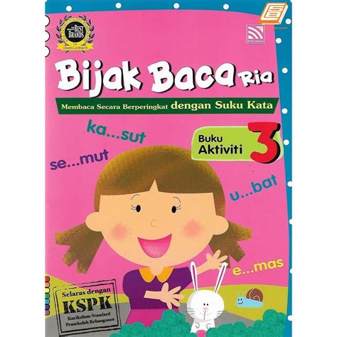 Tny Prasekolah Bijak Baca Ria Buku Bacaan Buku Aktiviti Dengan