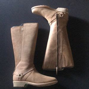 Teva Shoes Teva De La Vina Dos Tall Womens Leather Boots Poshmark