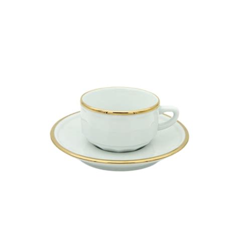 Tasse Et Soucoupe Apilco Flora 4 Tailles 6 Coloris Bistro Porcelaine