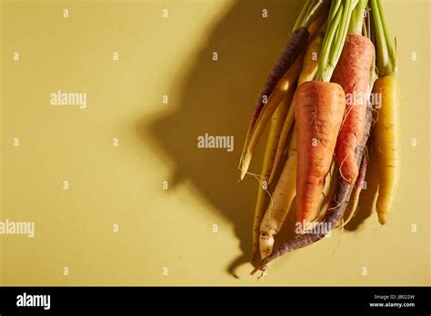 A Bunch Of Multicolor Carrots Stock Photo Alamy