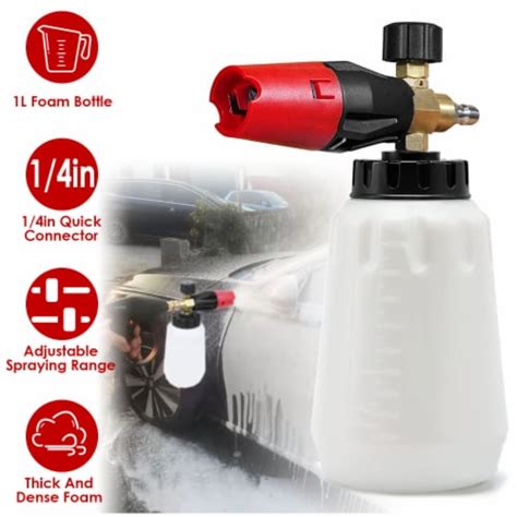 Snow Foam Washer Car Wash Soap Lance Cannon Spray Pressure Jet Bottle