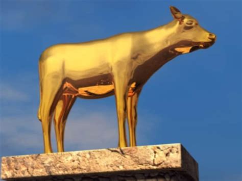 Moses Ten Commandments Golden Calf