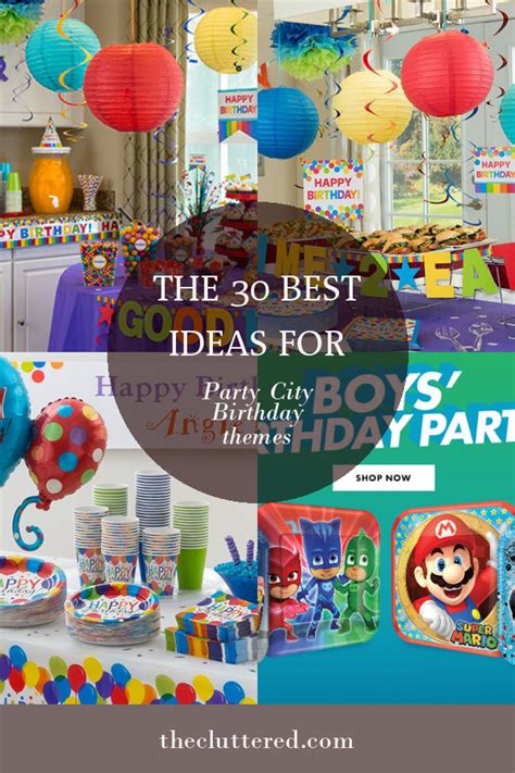 The 30 Best Ideas for Party City Birthday themes - Home, Family, Style ...