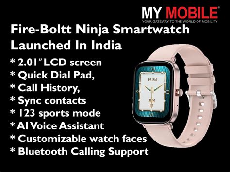 Fire Boltt Ninja Pro Max Ultra Smartwatch Launched In India