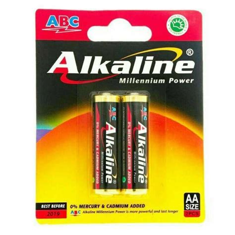 Jual Batu Baterai Batere Abc Aa Battery Alkaline Isi Pcs Di