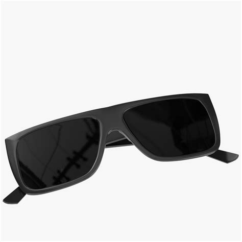 3d Sunglasses Flat Top Turbosquid 1952108