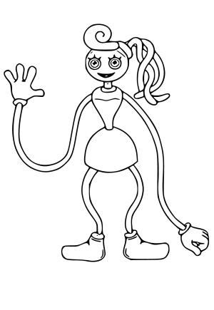 5 Dibujos e Imagenes Mami Piernas Largas para Colorear y Imprimir ...