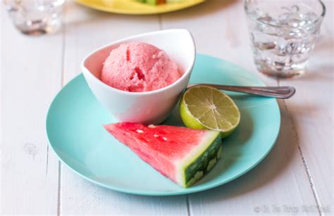 Easy Watermelon Ice Cream Paleo Vegan Oh The Things Well Make