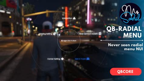 ESX QBCore Radial Menu A Never Seen Radial Menu Script FiveM