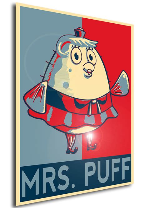 Poster - Propaganda - Spongebob - Mrs Puff - Propaganda World