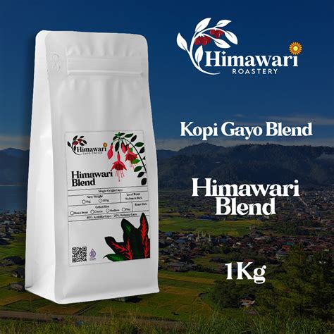 Jual Kopi Gayo Aceh Himawari Blend Roast Bean Dan Bubuk Kopi 1 KG