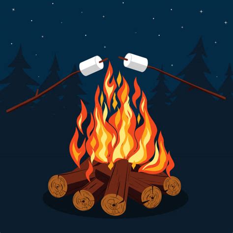 Bonfire Illustrations Royalty Free Vector Graphics And Clip Art Istock