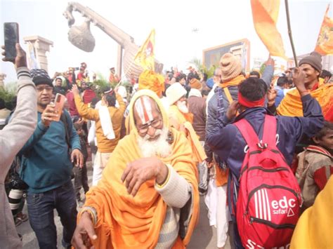 Before The Consecration Of Ram Temple Sages And Saints Reached Ayodhya