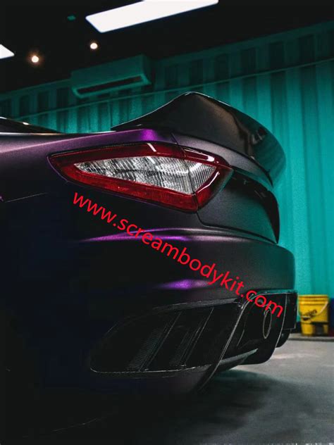 Maserati GranTurismo Wide Body Kit Front Bumper Front Lip Fenders Rear