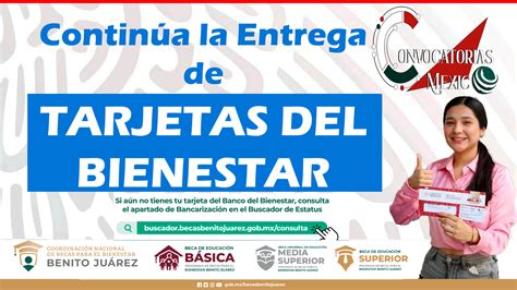 Continúa la Entrega de Tarjetas para el Bienestar a Beneficiarios de