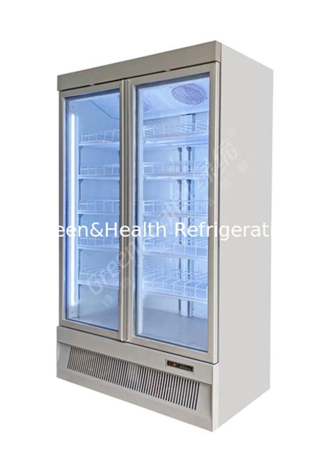 Supermarket Upright Display Visicooler Beverage Cold Drink Chiller With