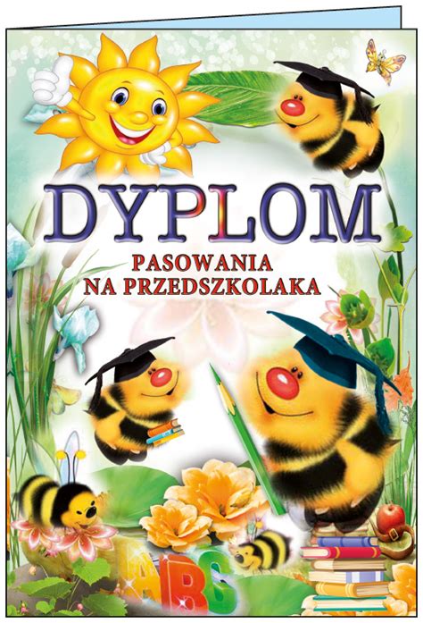 Dyplom Pasowania Na Przedszkolaka C167 Veda Szkola Pl