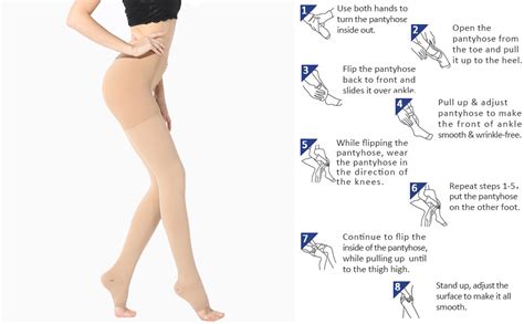 Amazon Glemossly Medical Compression Pantyhose For Women Men