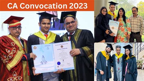 CA Convocation VLOG 2023 ICAI Convocation YouTube