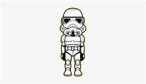 Star Wars Clipart Love Storm Trooper Kawaii Transparent Png 370x462