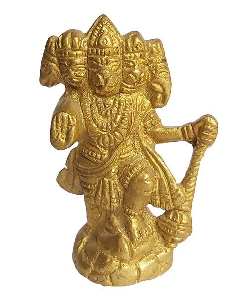 Buy PARIJAT HANDICRAFT Hanuman Brass Idol Hindu God Of Strength Statue