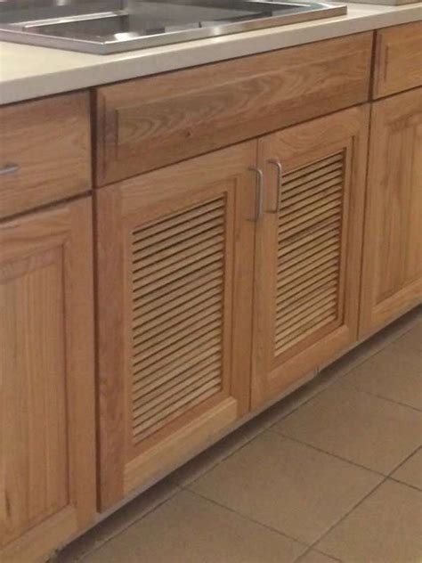 Louvered Cabinet Doors Replacement Cabinets Matttroy