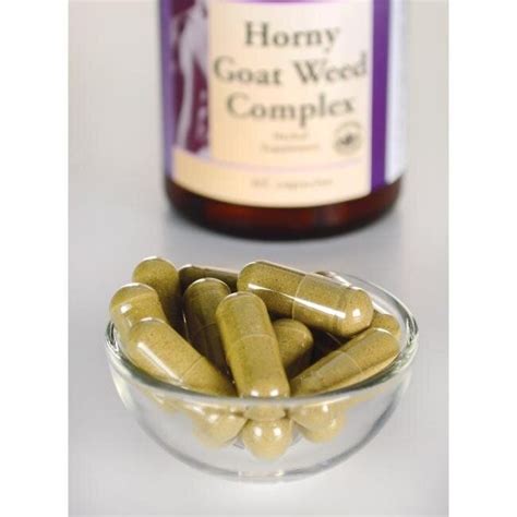 Трава похотливого козла комплекс Horny Goat Weed Complex Swanson 60
