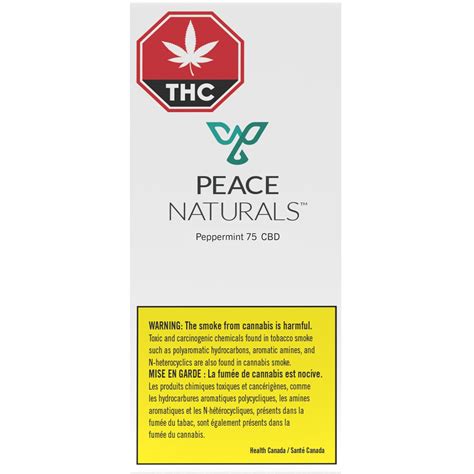 Peace Naturals Peppermint Cbd Cannabis Oil By Peace Naturals Medical