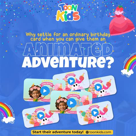 Toon - 🎬 Why settle for an ordinary birthday card when you can give